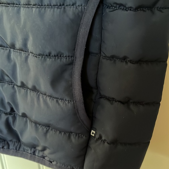 Chaps Men's Navy Sleeveless Front Pocket Puffer Vest Jacket Size XL - Picture 2 of 10